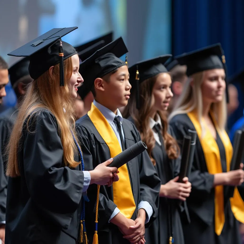 Graduación de alumnos